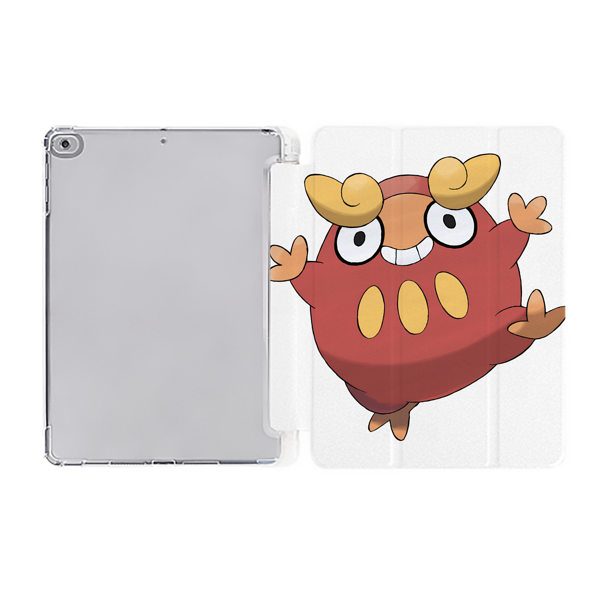 （画像用） ポケットモンスター Pokémon IPad ケース ペン収納付き 三つ折りスタンド PUレザー×シリコン 対応機種9.5/10.5/10.9インチ